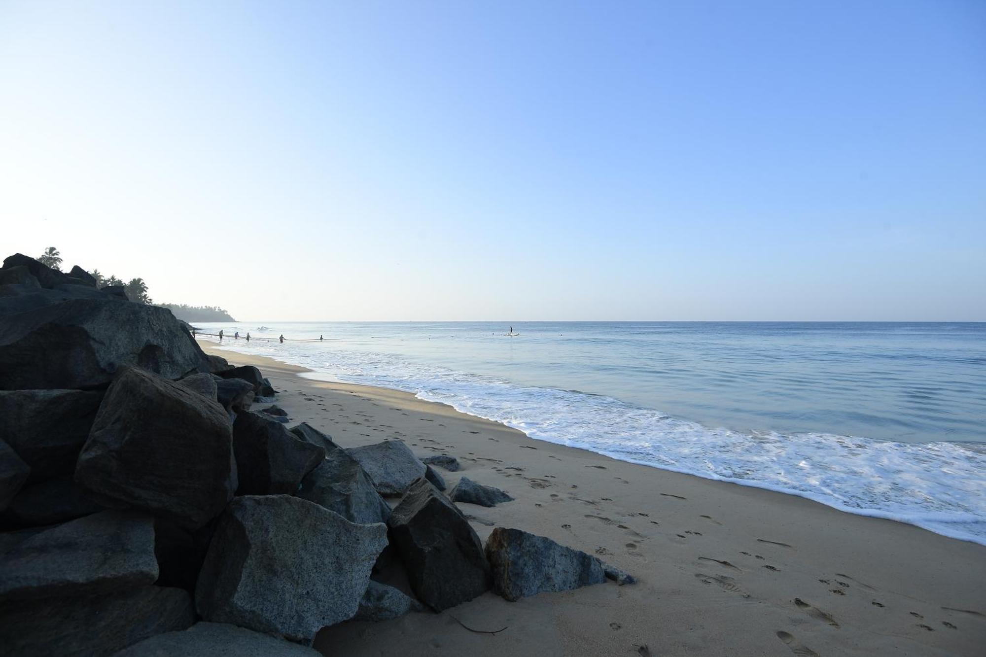 Blue Water Beach Resort Varkala Exterior foto