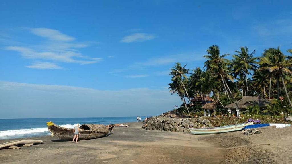 Blue Water Beach Resort Varkala Exterior foto