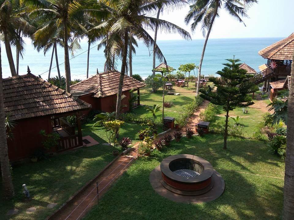 Blue Water Beach Resort Varkala Exterior foto