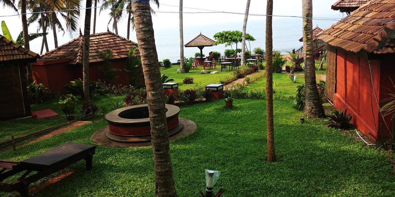 Blue Water Beach Resort Varkala Exterior foto